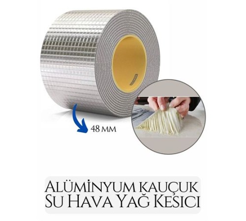 48 mm Su Hava Yağ Kesici İzolasyon Bandı 2 Metre 48 mm Su Hava Yağ Kesici İzolasyon Bandı 2 Metre