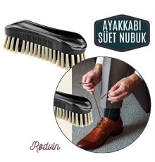 Rødvin Ayakkabı Bot Süet Nubuk Fırçası