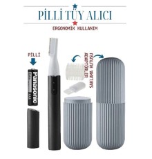 Burun Kulak Kıl Temizleyici Kutulu Pilli Set