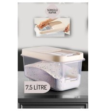 Reagan Tablet ve Deterjan Saklama Kutusu 7.5 lt KREM