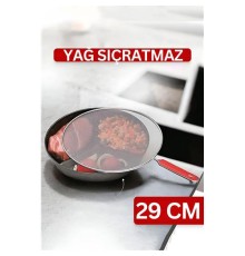 Flou Kızartma Yağ Sıçratmaz ve Un Eleği