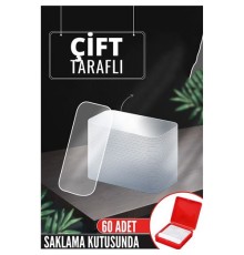 Pvc Nano Çift Taraflı Yapıştırıcı 60 ADET Sonsuz Alanda Kullanım