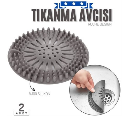 Lavabo Gideri Tıkanma Avcısı 2 ADET Roche Design Lavabo Gideri Tıkanma Avcısı 2 ADET Roche Design