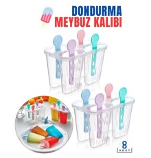 Dondurma Meybuz Kalıbı 8 Adet Bovezzo Design