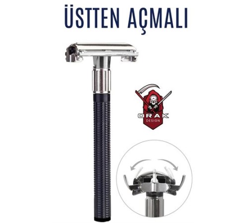Manuel Tıraş Makinesi 2 Taraflı Orak Design Manuel Tıraş Makinesi 2 Taraflı Orak Design