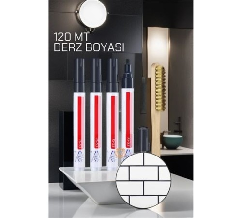 SİYAH Derz Boyası 120 Metre SİYAH Derz Boyası 120 Metre