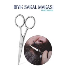 Bıyık Sakal Düzeltme Makası 12 cm Biagio Bianchi Design