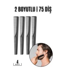 Sakal Bıyık Saç Tarağı 4 lü SET Jess Design