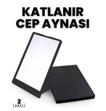 Katlanabilir Mini Çanta Aynası 2 li SET