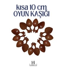 Kısa Oyun Kaşığı 14 ADET