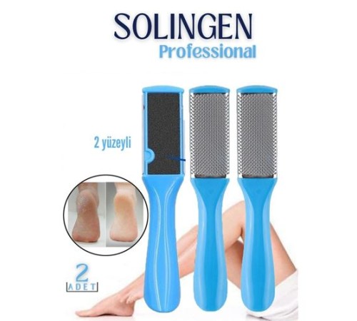Topuk Rendesi ve Törpü 2 li Set Solingen Professional Topuk Rendesi ve Törpü 2 li Set Solingen Professional