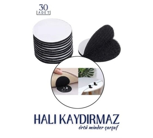 Halı Kaydırmaz Cırt Pedler 30 ADET Halı Kaydırmaz Cırt Pedler 30 ADET