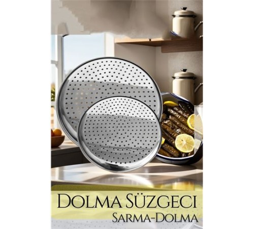 Sarma Dolma Süzgeci 2 li Set Sarma Dolma Süzgeci 2 li Set
