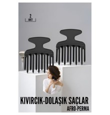 Kıvırcık Saç Açıcı Afro Perma Tarağı