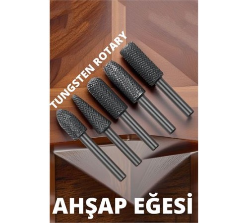 Tungsten Ahşap Oyma Şekillendirme 5 li Eğe Seti Tungsten Ahşap Oyma Şekillendirme 5 li Eğe Seti