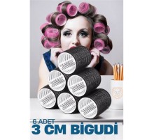 3 Cm Bigudi 6 li Paket