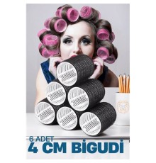 4 Cm Bigudi 6 lı Paket