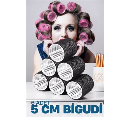 5 Cm Bigudi 6 li Paket 5 Cm Bigudi 6 li Paket