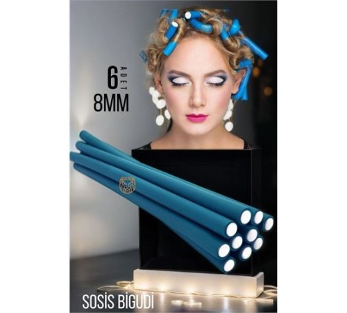 8 mm Sosis Latex Bigudi 6 lı Paket 8 mm Sosis Latex Bigudi 6 lı Paket