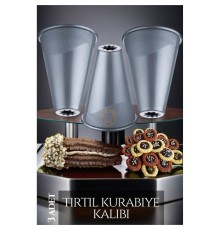 3 lü Tırtıl Kurabiye Şekillendirici Fracassi Design