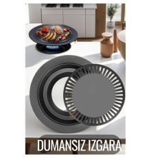 Kokusuz Dumansız Izgara Su Hazneli Ocak Üstü Grill