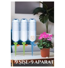 Çiçek Damlama Sulama Şişe Aparat 18 li set Seti