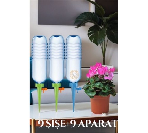 Çiçek Damlama Sulama Şişe Aparat 18 li set Seti Çiçek Damlama Sulama Şişe Aparat 18 li set Seti