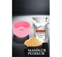 Manikür Tası ve Tozu Set 800 Gr