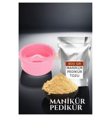 Manikür Tası ve Tozu Set 800 Gr