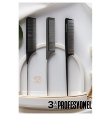 Krepe Boya Tarağı Profesyonel 3 lü Set