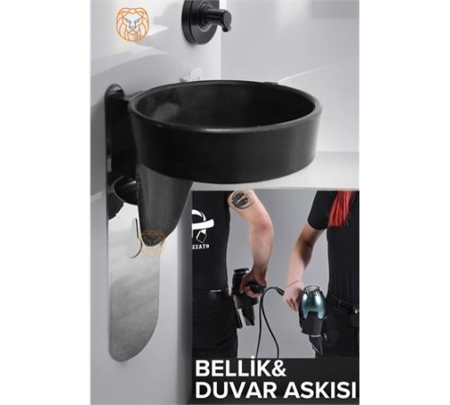 Kuaför Belliği Fön Saç Kurutma Bel Askısı Kuaför Belliği Fön Saç Kurutma Bel Askısı