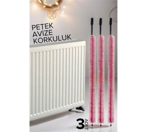 Kalorifer Petek Temizleme Fırçası 3 ADET Kalorifer Petek Temizleme Fırçası 3 ADET