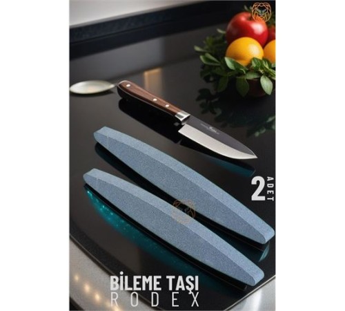 Bıçak Bileme Taşı 2 ADET Rodex Design Bıçak Bileme Taşı 2 ADET Rodex Design