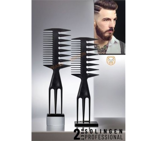 Stil Wax Tarağı 3 Boyutlu 2 ADET Solingen Stil Wax Tarağı 3 Boyutlu 2 ADET Solingen