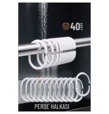 Banyo Perde Halkaları 40 ADET