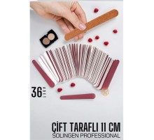 Tırnak Törpüsü Kullan-At Çift Taraflı 36 ADET Solingen Professional