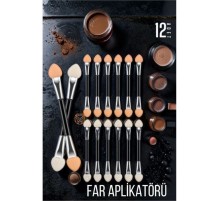 Far Aplikatör Göz Makyaj Çubukları 12 ADET
