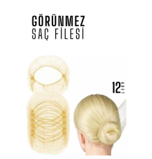 SARI Saç Filesi Görünmez 12 ADET