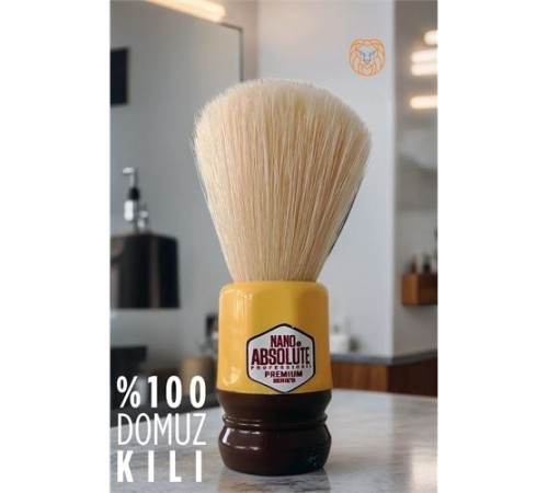 Domuz Kılı Nano Tıraş Fırçası Absolute Professional Domuz Kılı Nano Tıraş Fırçası Absolute Professional