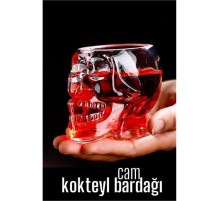 Kokteyl Bardağı Kurukafa Cam