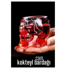 Kokteyl Bardağı Kurukafa Cam