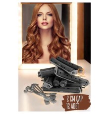 Bigudi Çubukları 2 CM 12 ADET