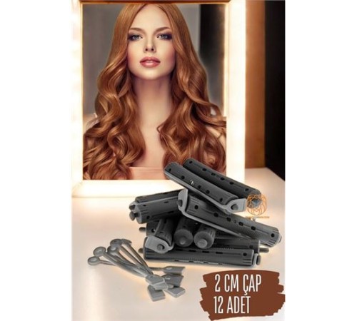 Bigudi Çubukları 2 CM 12 ADET Bigudi Çubukları 2 CM 12 ADET