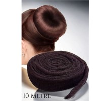 Saç Topuz Süngeri KAHVE 10 METRE Forero Design