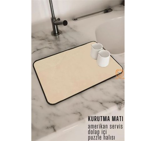 Bulaşık Durulama Kurutma Matı Süzücü Emici V.Valore Design Bulaşık Durulama Kurutma Matı Süzücü Emici V.Valore Design