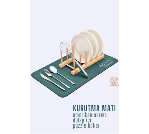 Bulaşık Durulama Kurutma Matı Süzücü Emici D.Reohouri Design Bulaşık Durulama Kurutma Matı Süzücü Emici D.Reohouri Design
