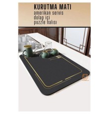 Bulaşık Durulama Kurutma Matı Süzücü Emici D.Reohouri Design