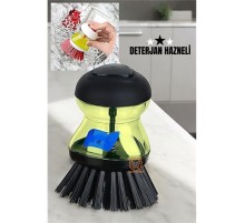 Bulaşık Fırçası Deterjan Hazneli