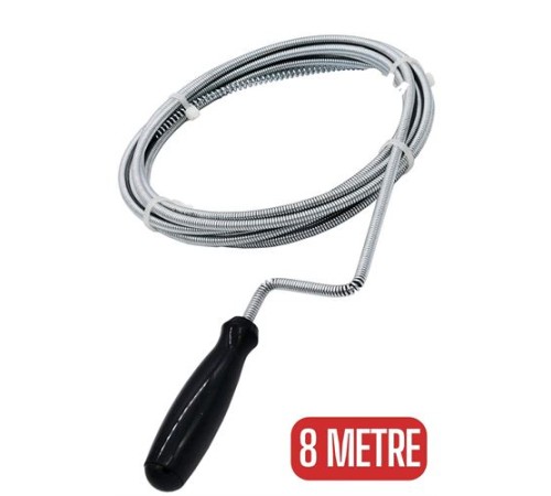 8 Metre Spiral Gider Boru Açıcı IronSnake 8 Metre Spiral Gider Boru Açıcı IronSnake