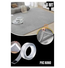 Halı Yapıştırıcı Halı Kaydırmaz Bant Nano PVC 6 Metre